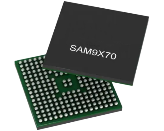 Microchip SAM9X75-I/4PB超低功耗微處理器（MPU） 、運(yùn)行頻率高達(dá)800MHz。