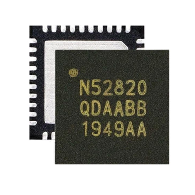 藍牙5.3 SoC NRF52820-CFAA-D-R7 支持低功耗藍牙、藍牙 mesh、Thread 和 Zigbee