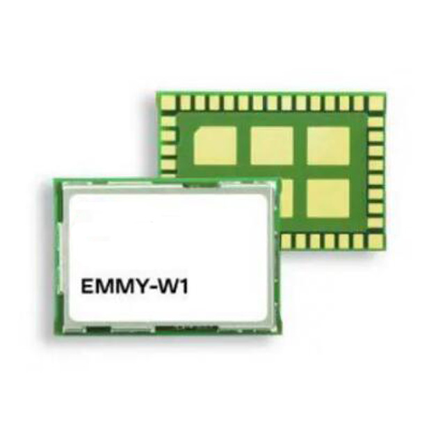 原裝【U-BLOX】EMMY-W163-00B 帶有 Wi-Fi 和藍牙的多無線電模塊