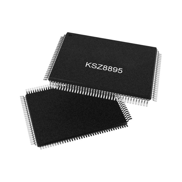 明佳達供求【Microchip 以太網IC】KSZ8895FQXCA 集成式 5端口 10/100 網管型以太網交換機