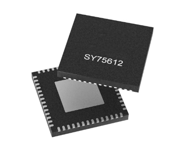 Microchip SY75612TWL超低抖動，PCIe第6代12路輸出LP-HCSL緩沖器