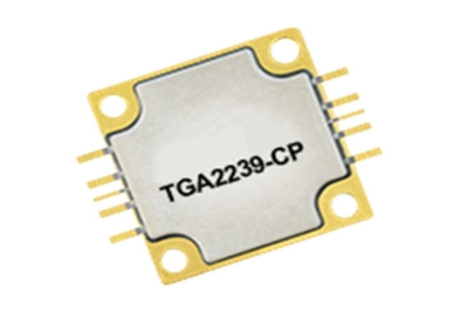 基于 GaN 的 3 級(jí)功率放大器- TGA2239-CP 工作頻率范圍為13.4 –?15.5?GHz